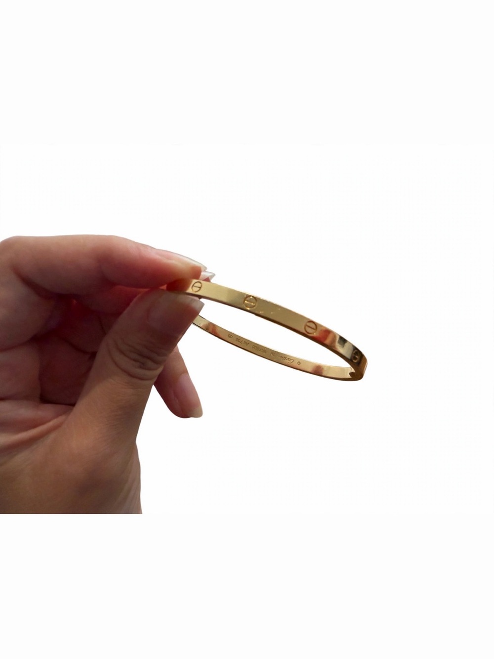 CARTIER LOVE BRACELET — small model - Picture 13 of 14
